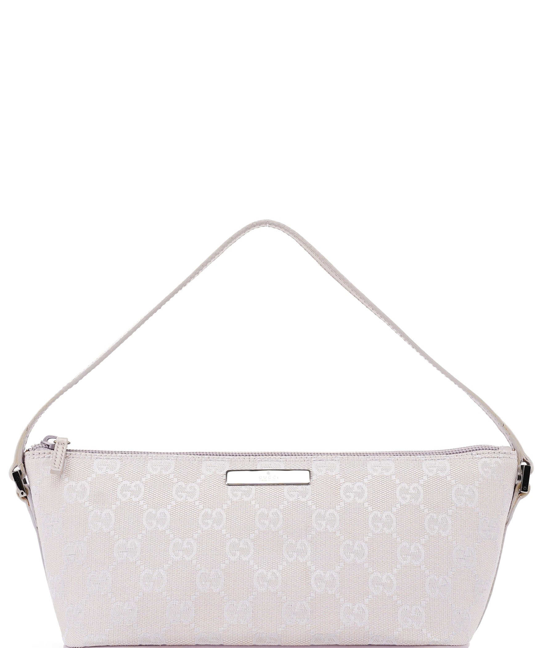 Gucci 07198 Lavender GG Boat Pochette