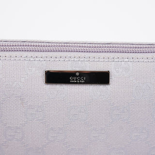 Gucci 07198 Lavender GG Boat Pochette