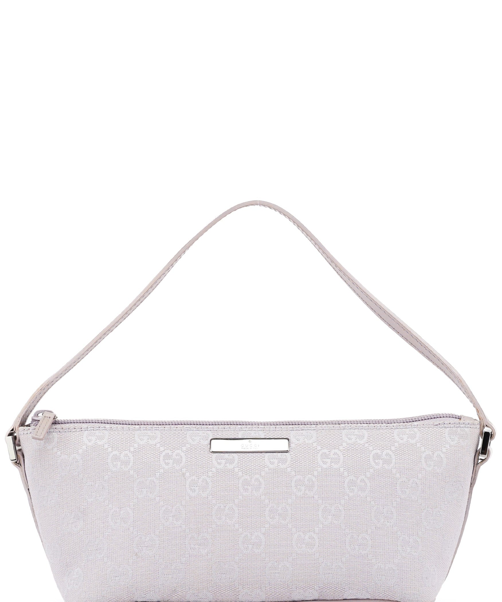 Gucci 07198 Lavender GG Boat Pochette
