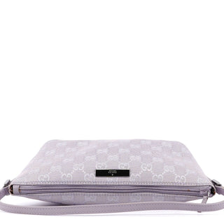 Gucci 07198 Lavender GG Boat Pochette