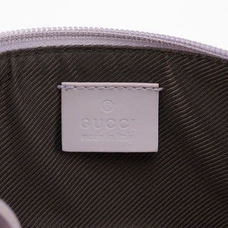 Gucci 07198 Lavender GG Boat Pochette