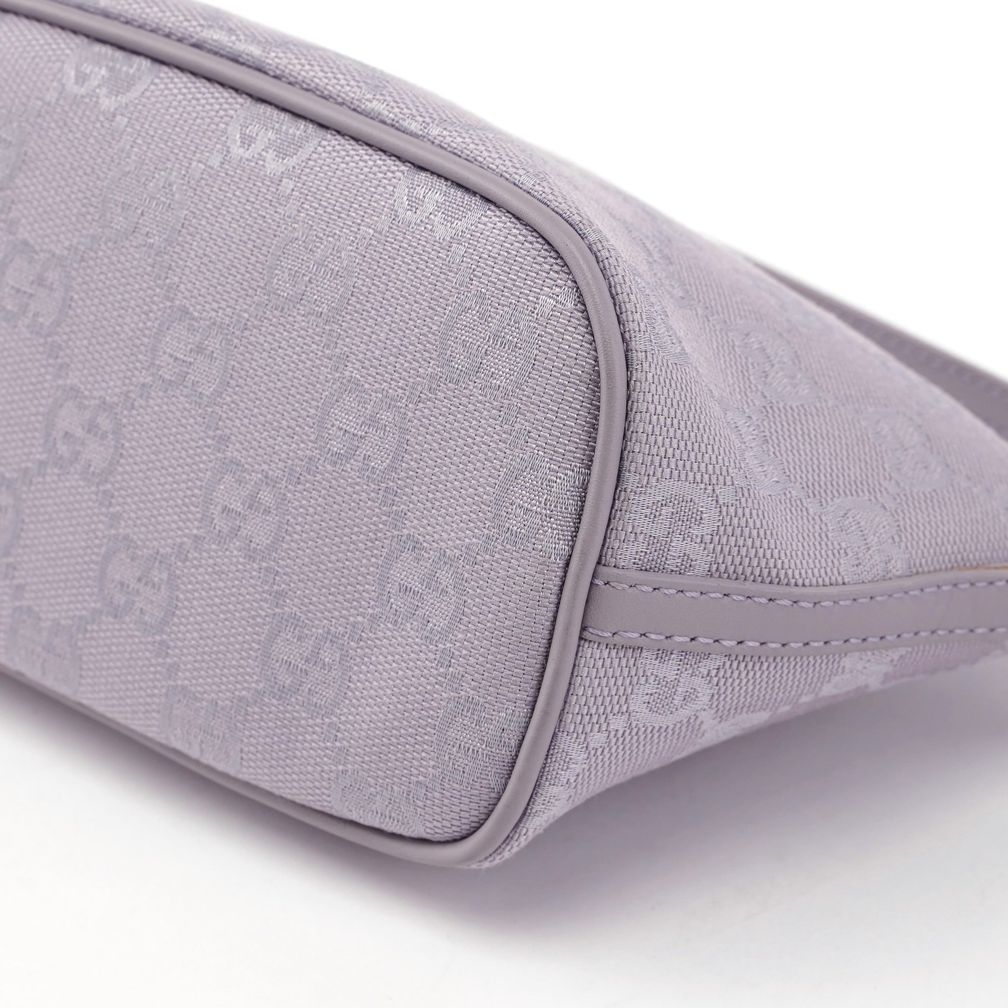 Gucci 07198 Lavender GG Boat Pochette