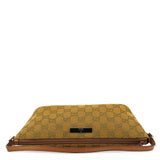 Gucci 07198 Light Brown GG Boat Pochette