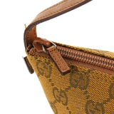 Gucci 07198 Light Brown GG Boat Pochette