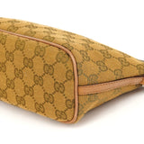 Gucci 07198 Light Brown GG Boat Pochette