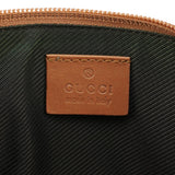 Gucci 07198 Light Brown GG Boat Pochette
