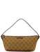 Gucci 07198 Light Brown GG Boat Pochette