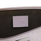 Gucci 07198 Light Purple GG Boat Pochette