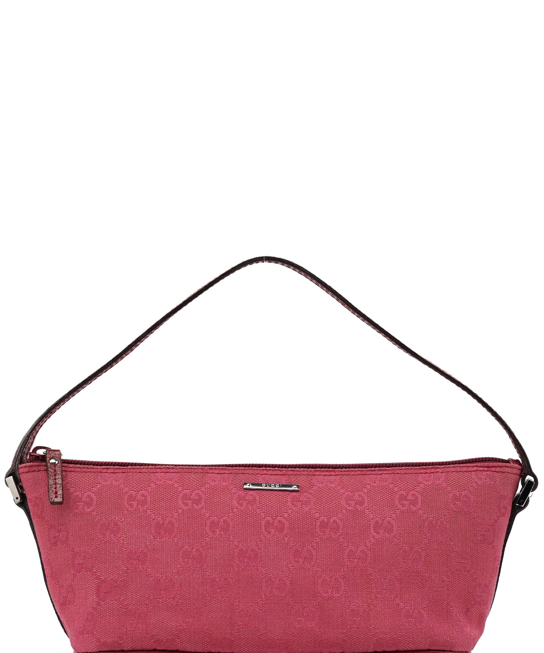 Gucci 07198 Pink GG Boat Pochette