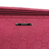 Gucci 07198 Pink GG Boat Pochette