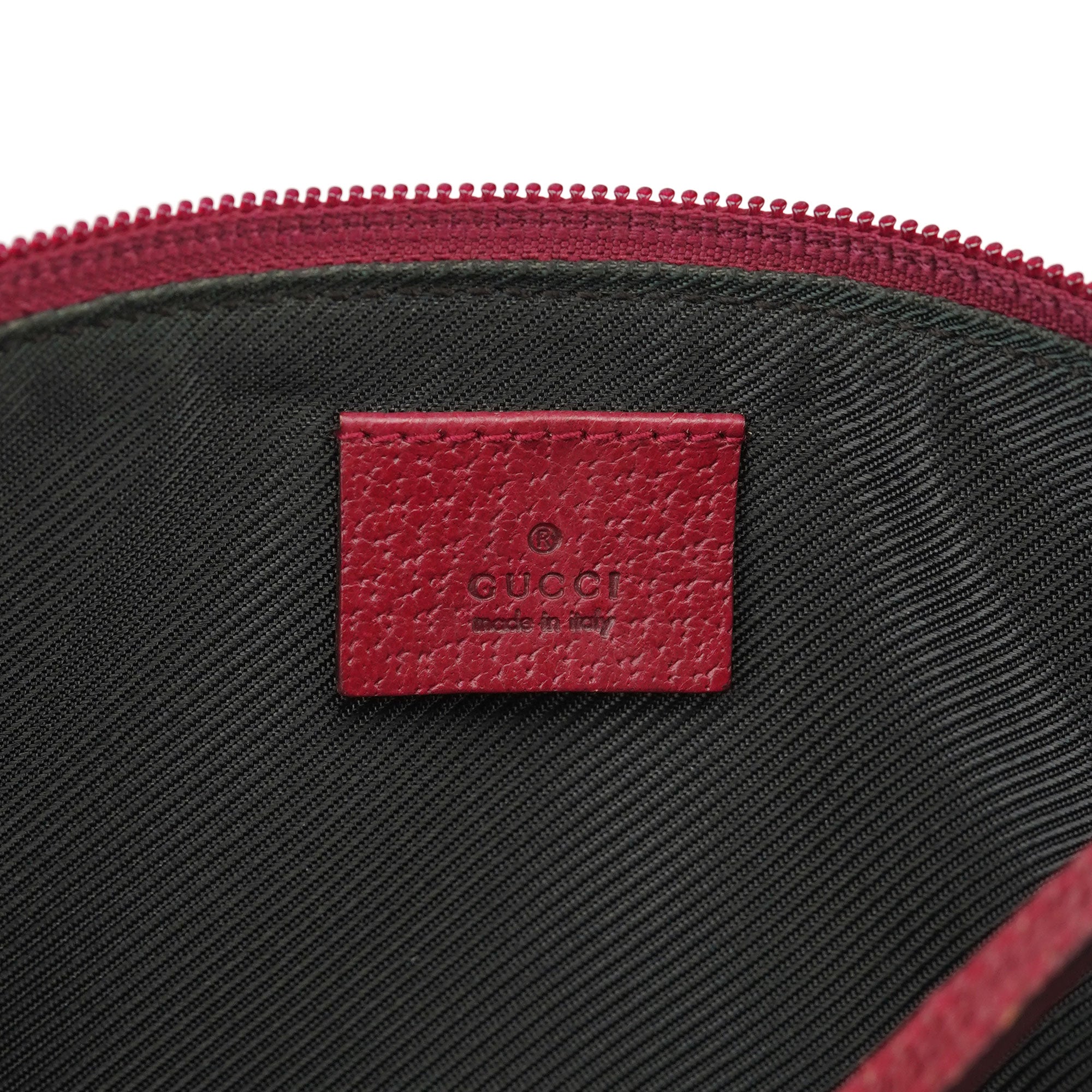 Gucci 07198 Pink GG Boat Pochette