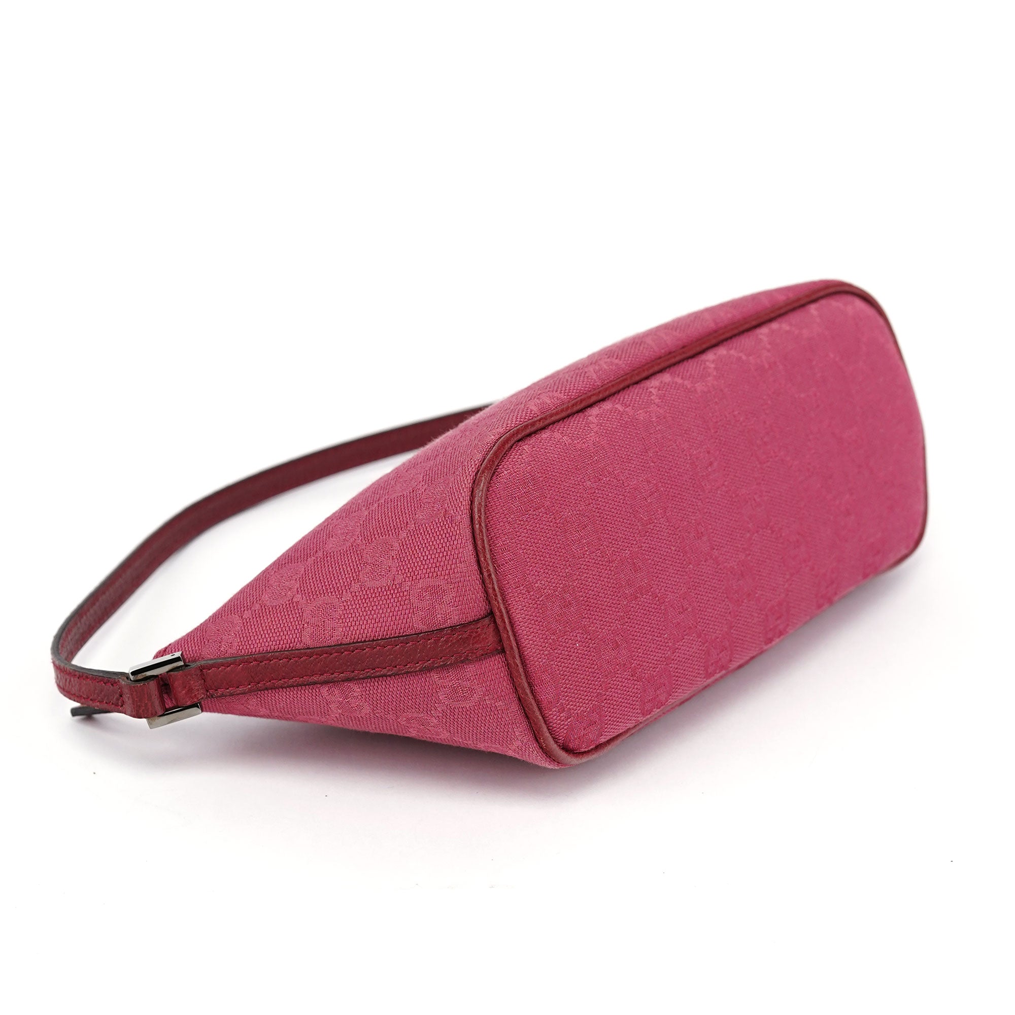 Gucci 07198 Pink GG Boat Pochette