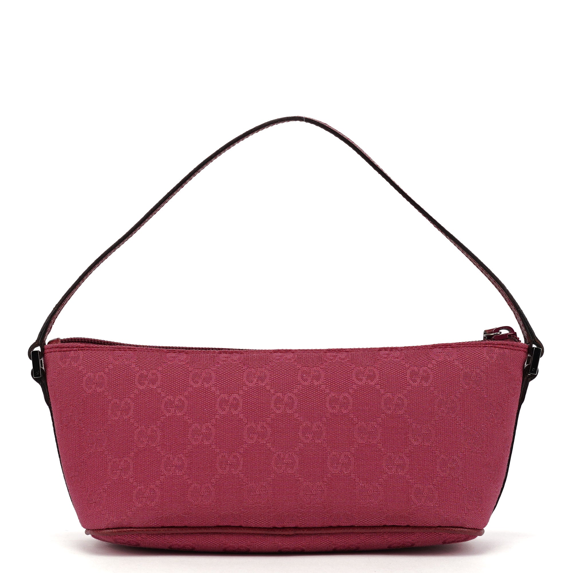Gucci 07198 Pink GG Boat Pochette