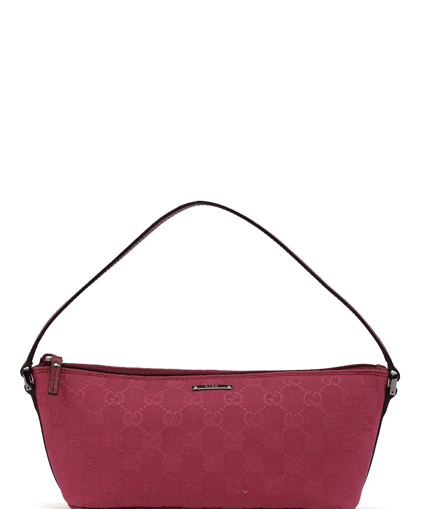 Gucci 07198 Pink GG Boat Pochette