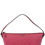 Gucci 07198 Pink GG Boat Pochette