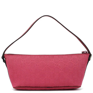 Gucci 07198 Pink GG Boat Pochette