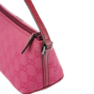 Gucci 07198 Pink GG Boat Pochette