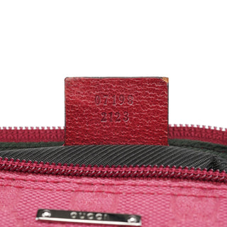 Gucci 07198 Pink GG Boat Pochette