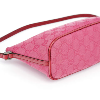 Gucci 07198 Pink GG Boat Pochette
