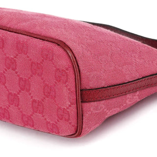 Gucci 07198 Pink GG Boat Pochette