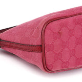Gucci 07198 Pink GG Boat Pochette