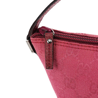 Gucci 07198 Pink GG Boat Pochette
