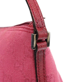 Gucci 07198 Pink GG Boat Pochette