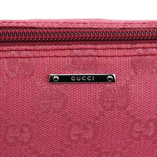 Gucci 07198 Pink GG Boat Pochette