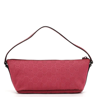 Gucci 07198 Pink GG Boat Pochette
