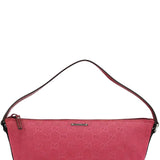 Gucci 07198 Pink GG Boat Pochette