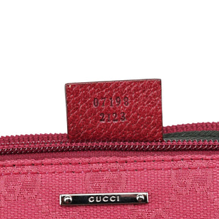 Gucci 07198 Pink GG Boat Pochette