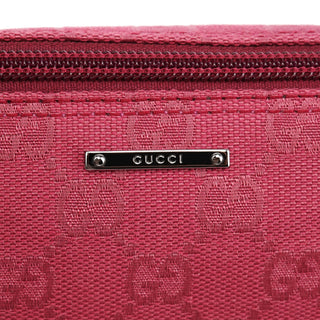 Gucci 07198 Pink GG Boat Pochette