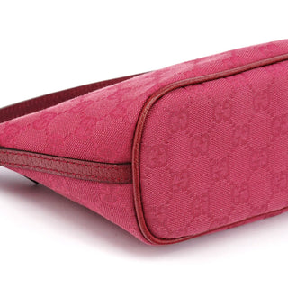 Gucci 07198 Pink GG Boat Pochette