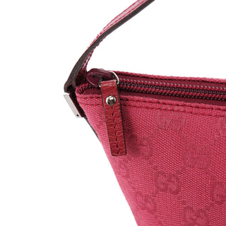 Gucci 07198 Pink GG Boat Pochette