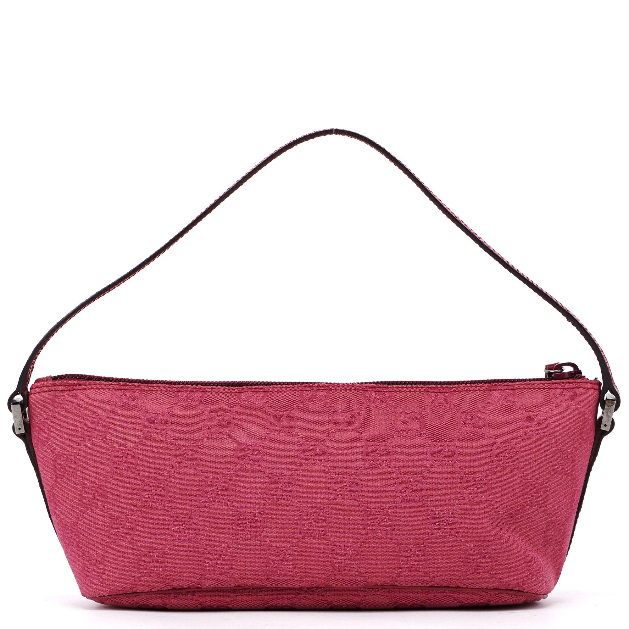 Gucci 07198 Pink GG Boat Pochette