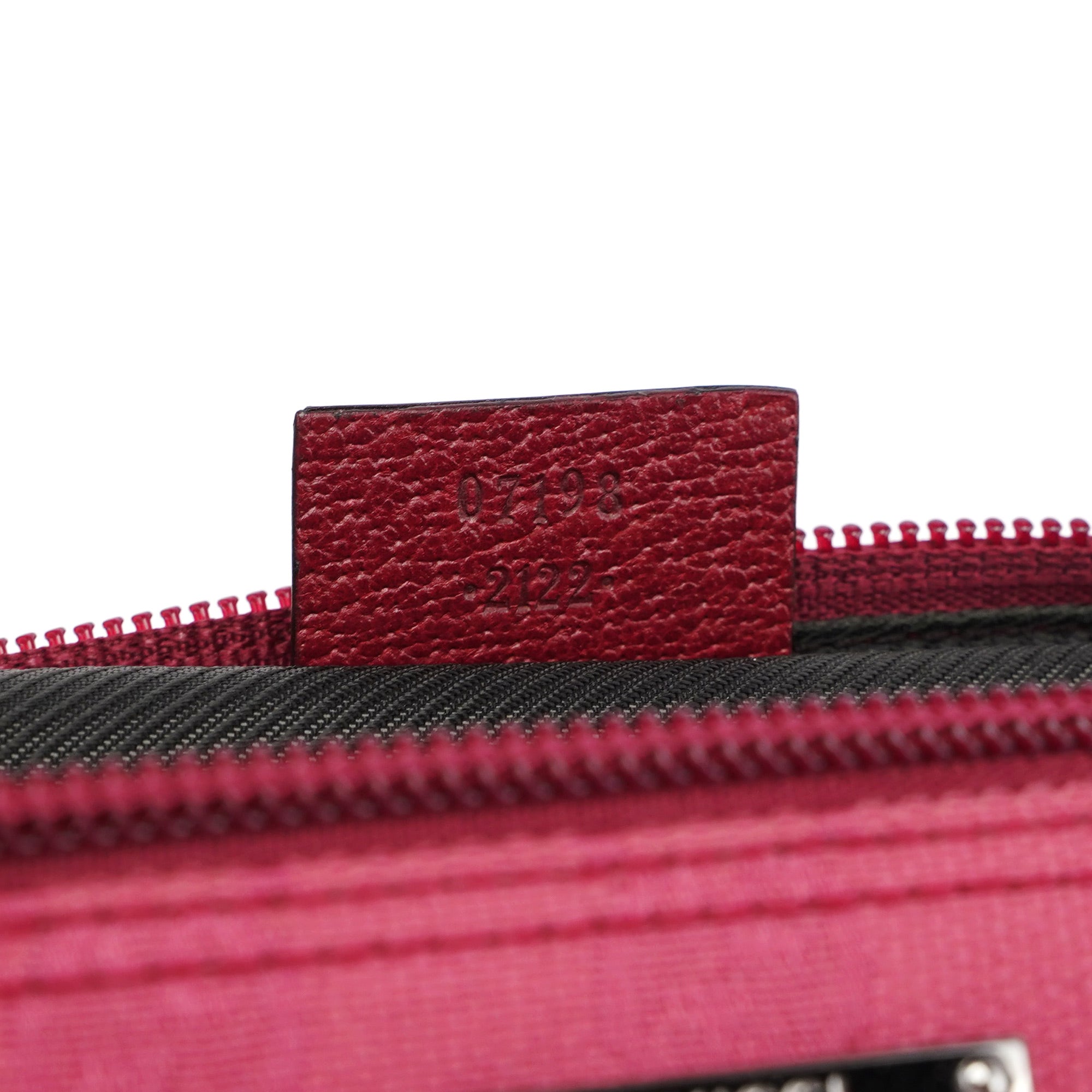 Gucci 07198 GG Boat Pochette en toile GG rose