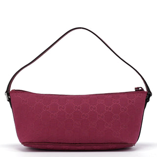 Gucci 07198 Pink GG Boat Pochette