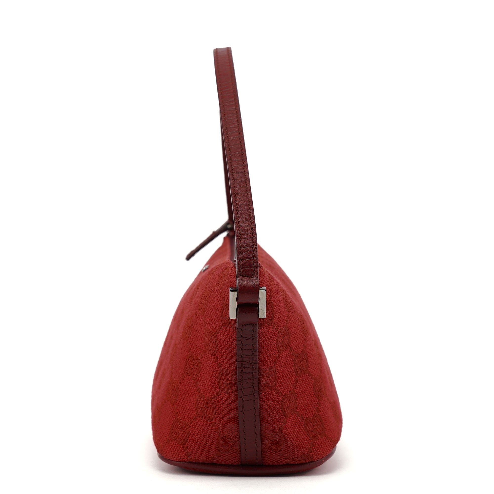 Gucci 07198 Red GG Boat Pochette