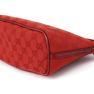 Gucci 07198 Red GG Boat Pochette