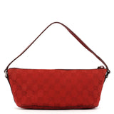 Gucci 07198 Red GG Boat Pochette