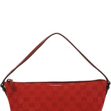 Gucci 07198 Red GG Boat Pochette