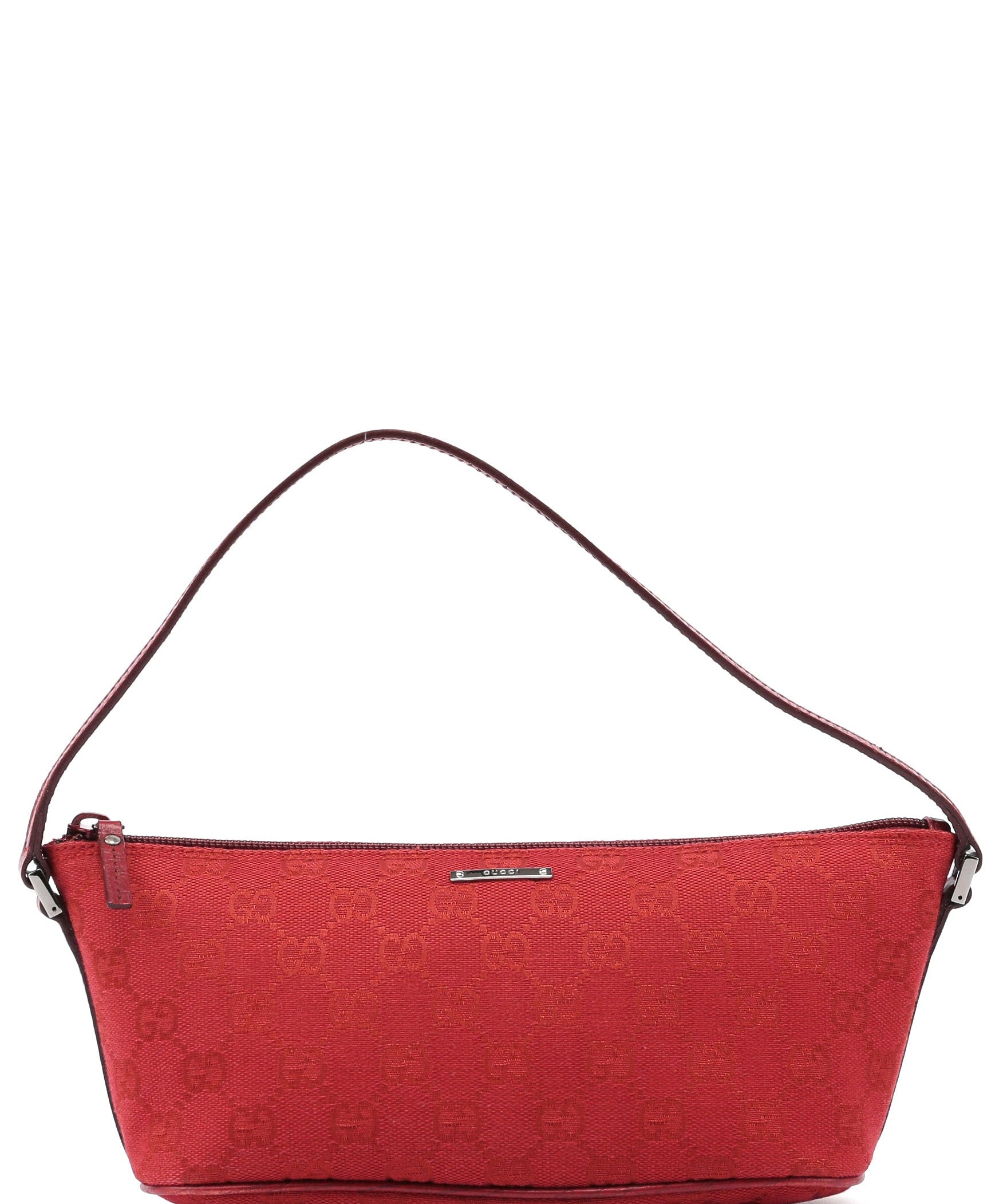 Gucci 07198 GG Boat Pochette in Rot