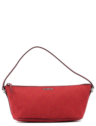 Gucci 07198 Red GG Boat Pochette