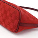 Gucci 07198 Red GG Boat Pochette