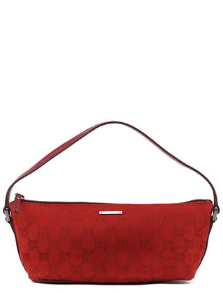 Gucci 07198 Red GG Boat Pochette