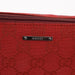 Gucci 07198 Red GG Boat Pochette