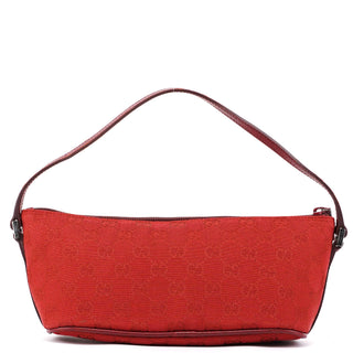 Gucci 07198 Red GG Boat Pochette