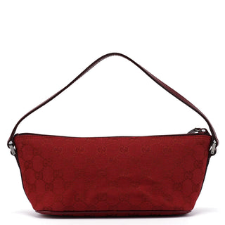 Gucci 07198 Red GG Boat Pochette