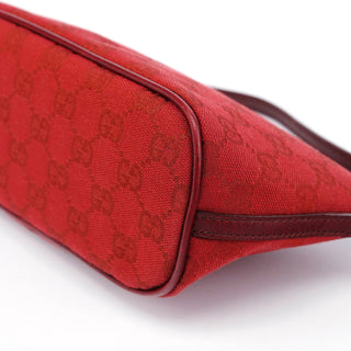 Gucci 07198 Red GG Boat Pochette