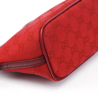 Gucci 07198 Red GG Boat Pochette